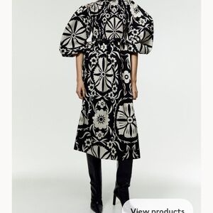 H&M black & white dress. New with tags